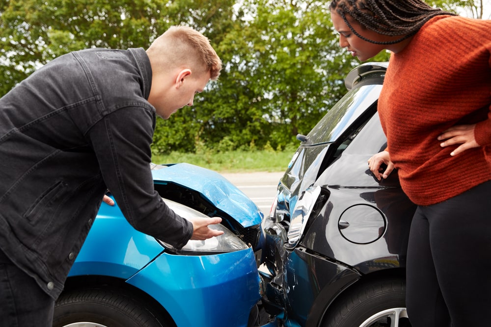 newark nj car accident attorney sign
