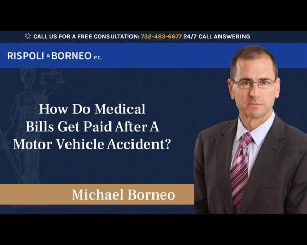 How do medical bills get paid after a motor vehicle accident?